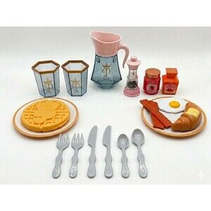 Disney Princess Breakfast Room Service Tray Pretend Play Food Kitchen